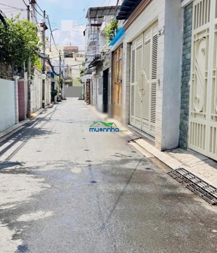 Nhỏ đẹp - nhà 2 tầng x 32m2 - hẻm xe hơi thông ra đường phan văn trị - quận bình thạnh