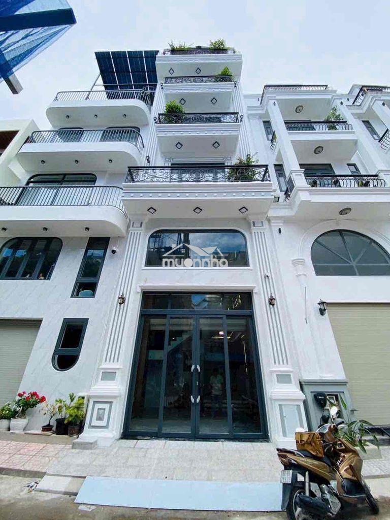 Nhà phố xây dựng mới - đường 8m hoàng quốc việt - dân trí cao văn minh