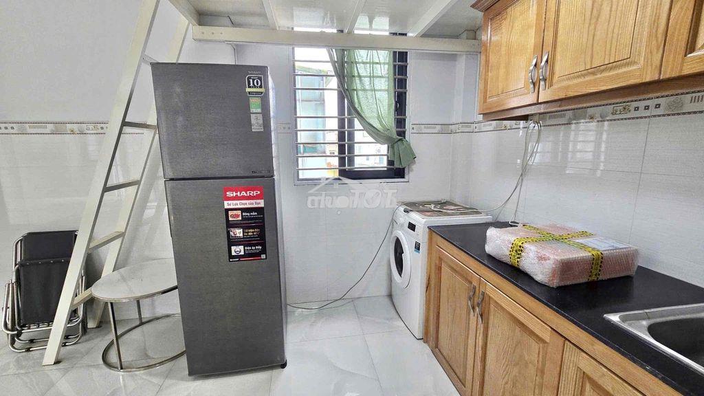 Duplex ban công full nội thất có máy giặt riêng - 2