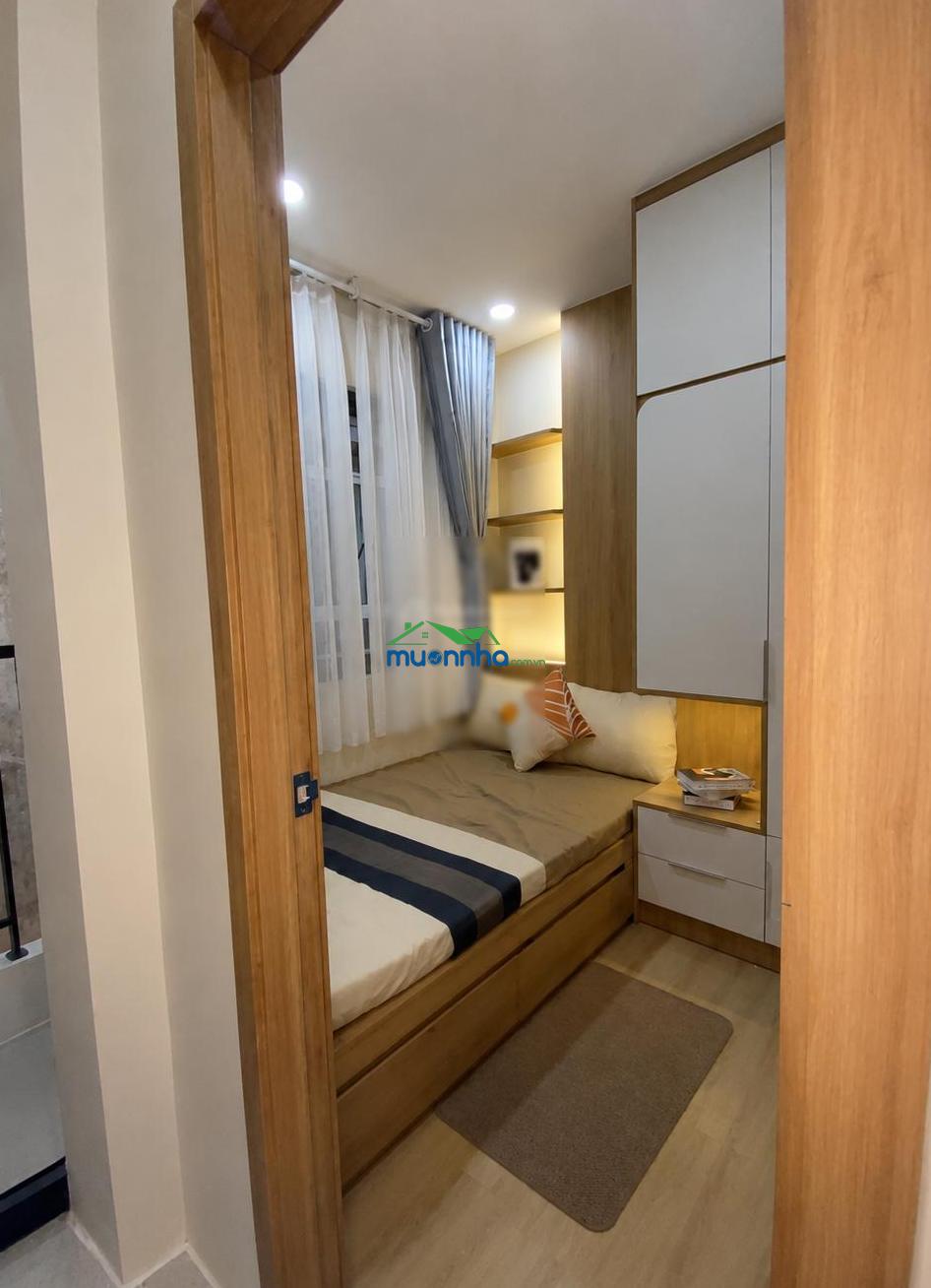 Chỉ 3.88 tỷ, nhà đẹp ở ngay, full nội thất, sd 42m2, lê quang định, bình thạnh, hẻm thẳng 1 trục - 2