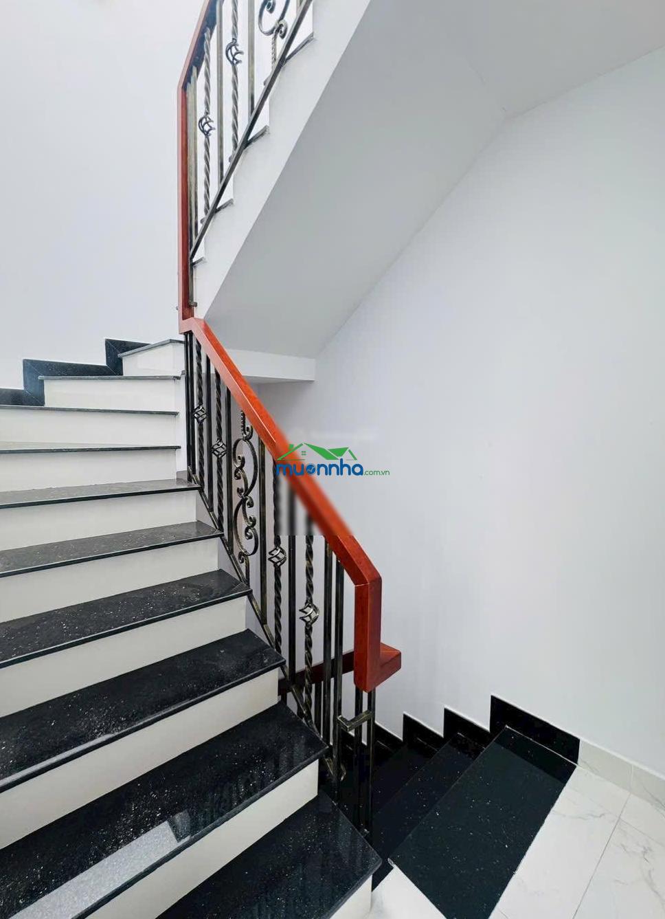 Giảm 500tr - nhà đẹp 4 tầng (ngang 6m) dtsd 105m² - hẻm 3m thông gần mặt tiền - 3