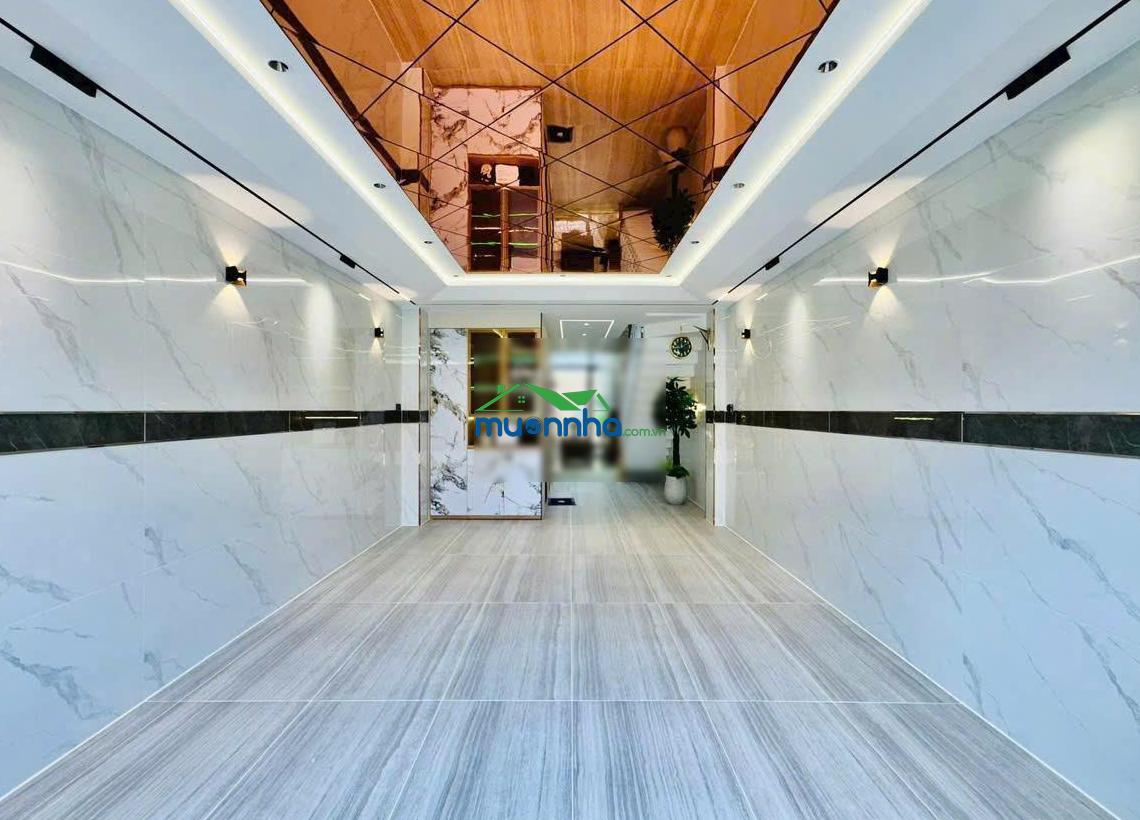 Nhà quang trung, p.8, gv. trệt 2 lầu st, full nội thất, cách quang trung 20m, giá: 9,9 tỷ tl