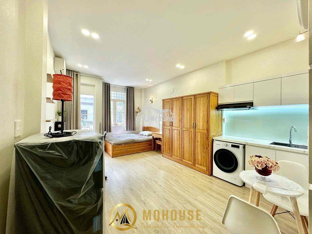 Thuê ngay studio ban công 35m2 tại nguyễn văn đậu gần chợ bà chiểu - 3