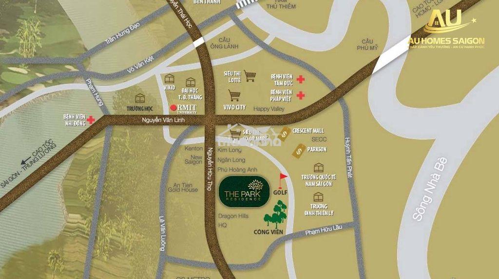 The park (sắp có sổ) 1pn đủ nội thất 2.37 tỷ / 2pn 2.88 tỷ/ 3pn 4.2 tỷ - 4