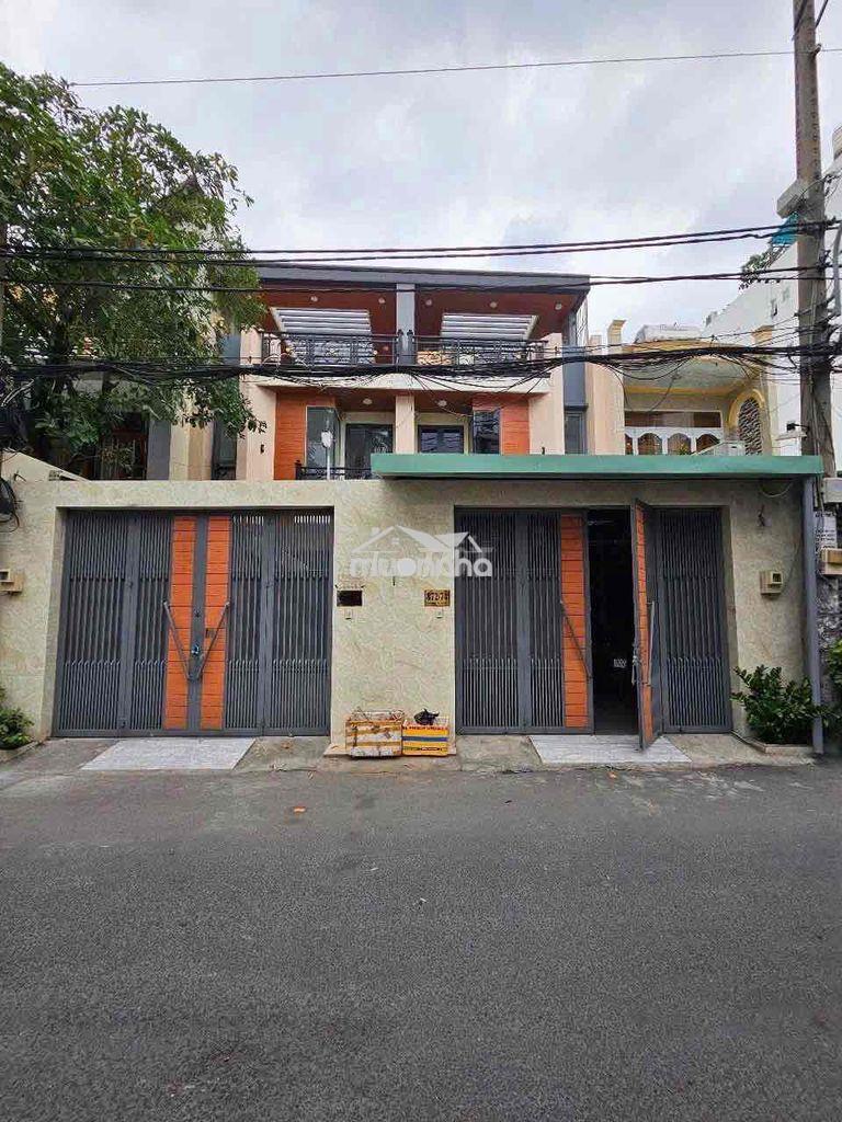 Cho thuê nha nc 4pn 5wc 5x25m sân to hẻm 872/ quang trung p8