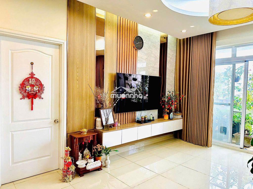 Cho thuê ch cảnh viên 3-pmh. 118m2- 2 ban công-3 pn - giá 39 triệu - 4