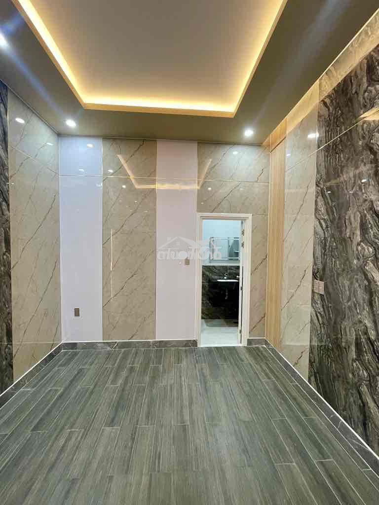Bán nhà hồng bàng 762 hẻm xe ba gác xây 4 lầu đúc bê tông hoàn công đu - 3