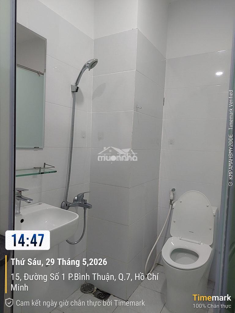 Phòng trọ dt 20m2 đường số 1 lý phục man, p. tân thuận (mới), tphcm - 2