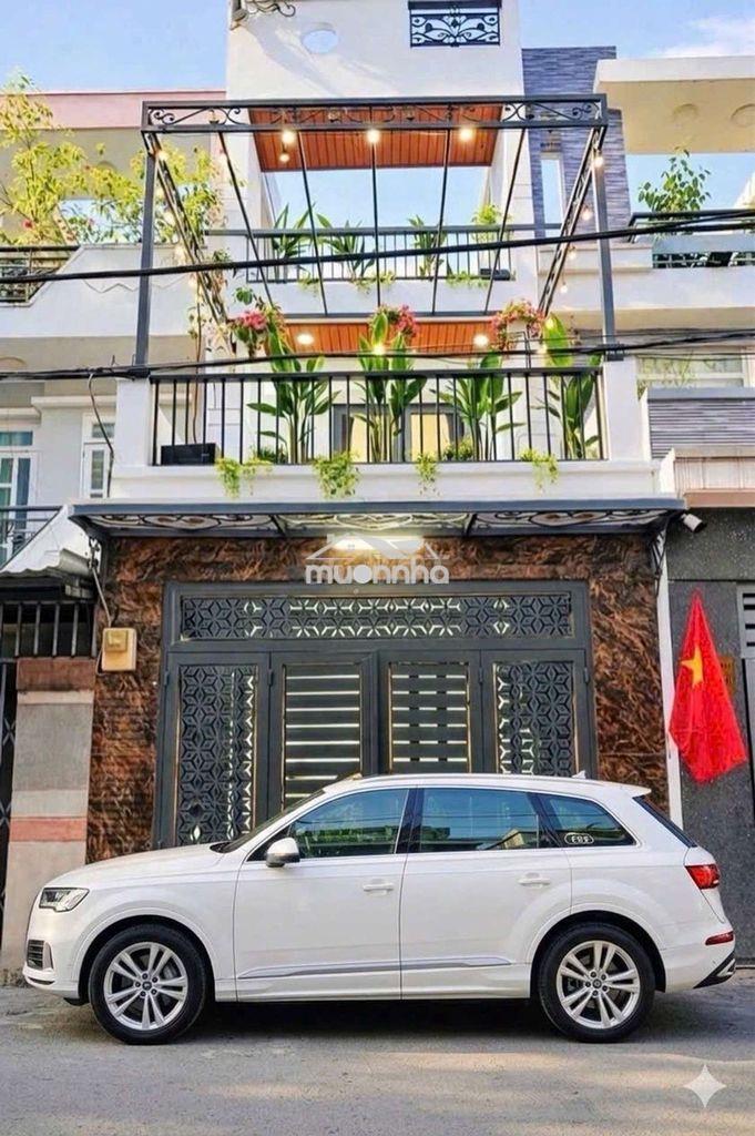 Hương lộ 2- 80m2- 7.85 tỷ- hẻm 6m- nhà mới 3 tầng - không gian mở