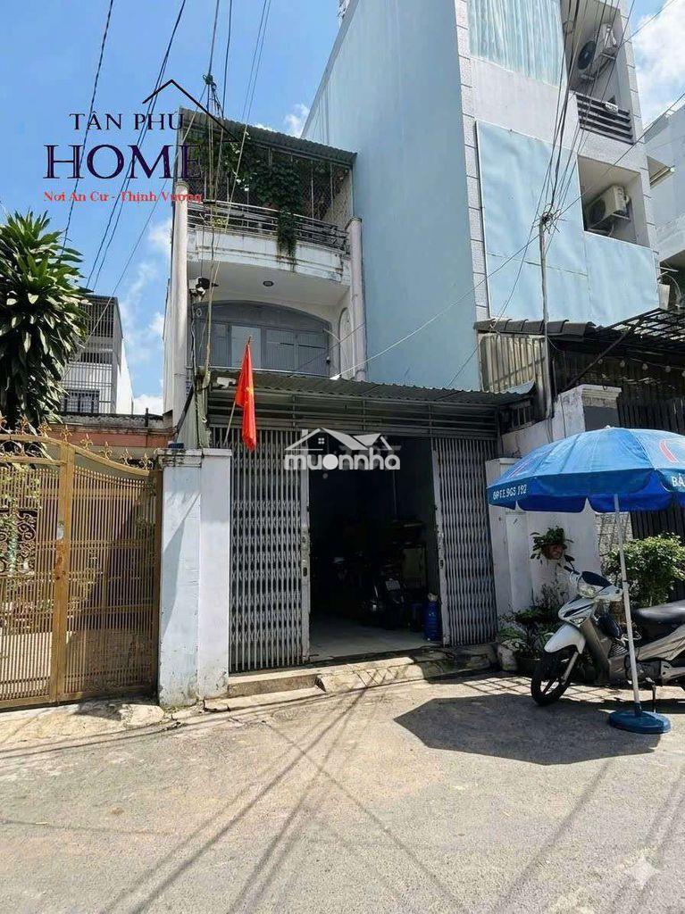 🔴 Hẻm 8m thông kd đa ngành nghề vườn lài & phú thọ hòa_4 x 25m_3 tấm 