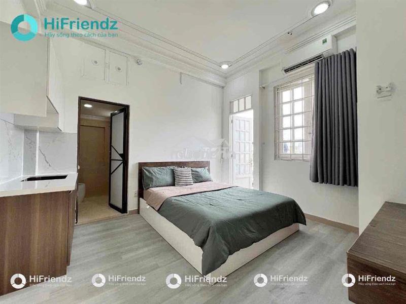 Studio full nội thất zá hạt dẻ free xe + pdv