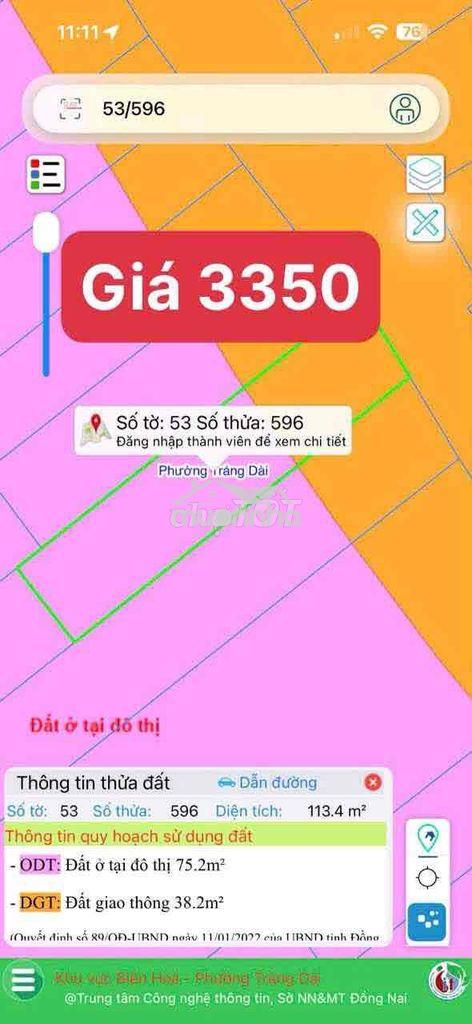 Bán lô đất sổ riêng thổ cư dài 45 mét - 4