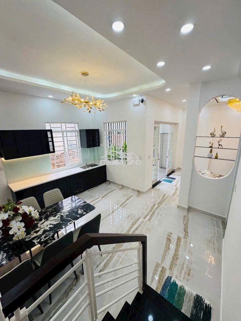 Nhà 4 tầng mặt tiền thục âu dương lân p3-q8 - 4