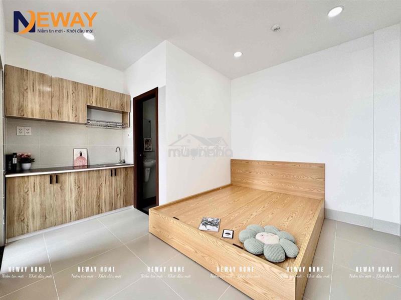 Studio full nội thất ngay nguyễn văn luông - có thang máy - ban công
