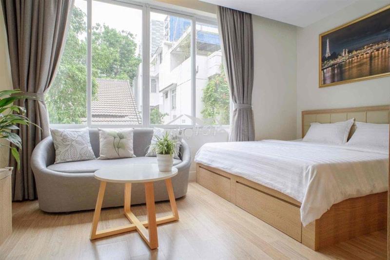 Căn hộ quận 3 studio 40m2 - cửa sổ thoáng mát, đầy đủ tiện nghi