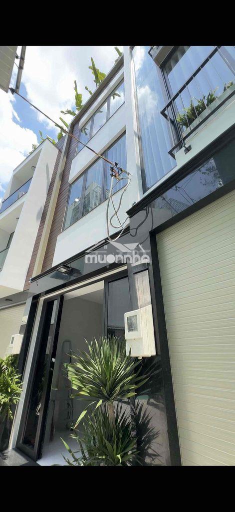 Bán nhà 4 tầng, 46m2, nội thất đẹp có thang máy, âu cơ, phường 10, tb