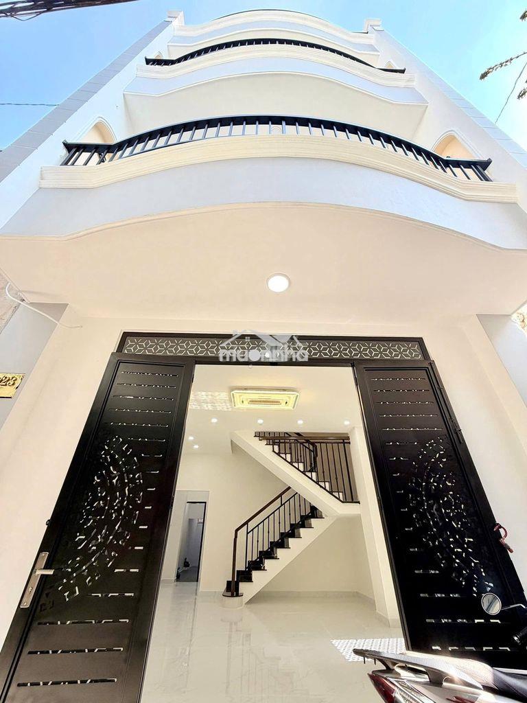 Nhỉnh 8ty,gần 60m2 nhà 5 tầng 5pn sát hẻm xe hơi thông - 2