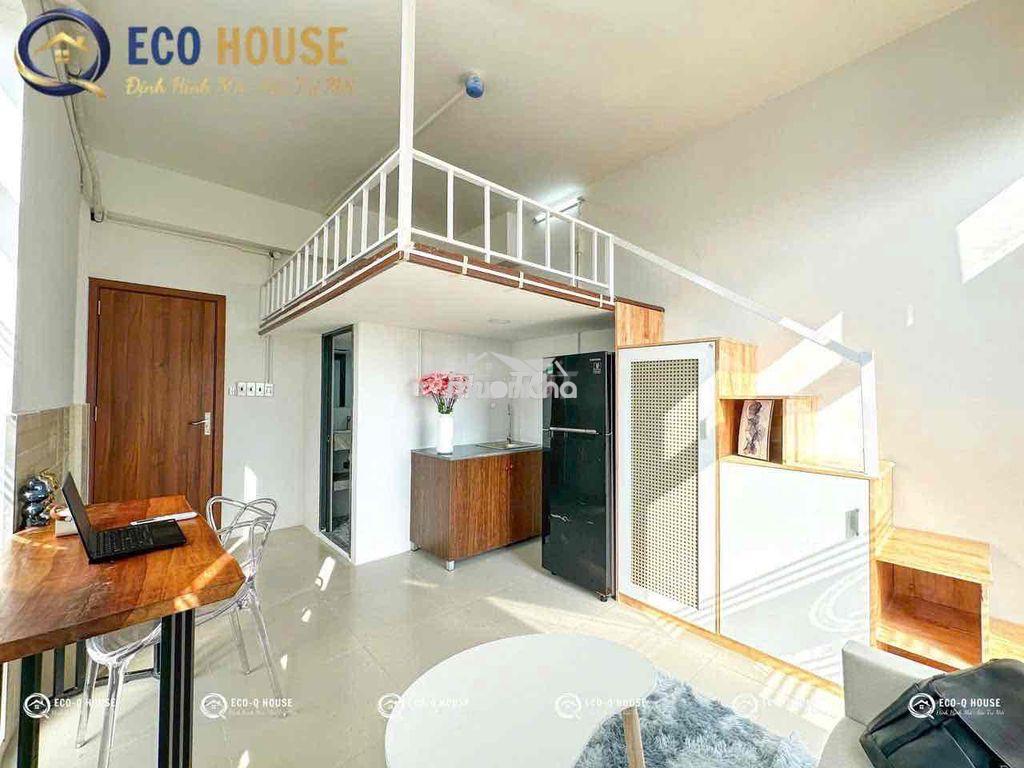 Căn hộ có gác_ ban công thoáng, full nội thất, ngay trường chinh - 2