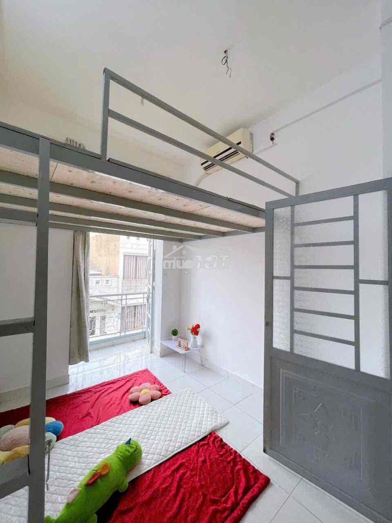 Cho thuê phòng có gác bancol giá rẻ gần lê văn quới đầy đủ tiện nghi - 4