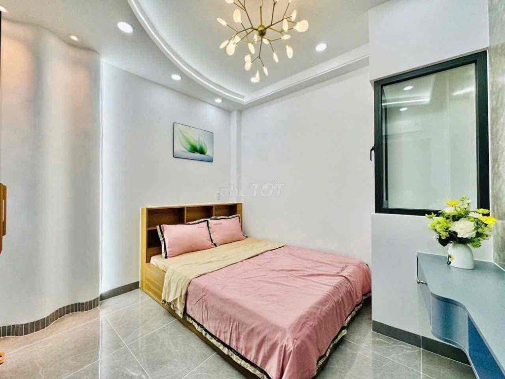 Cho thuê nhà nguyễn văn khối p11(4x13) 3 lầu , 4pn , 3wc full nt - 4