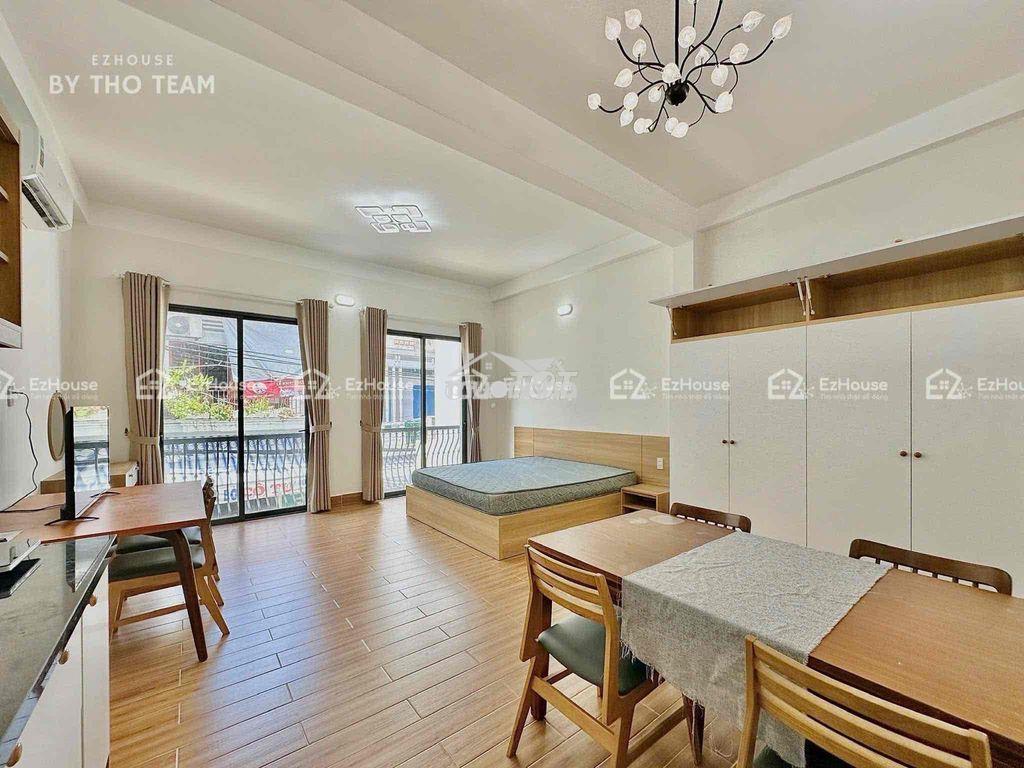 Cho thuê căn hộ ban công siêu thoáng ngay ngã tư bảy hiền, tân bình - 3