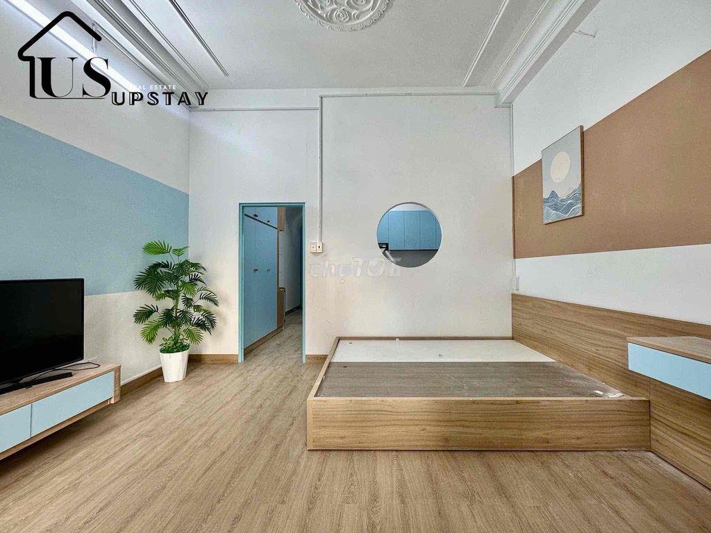 🔥Sẵn căn 1 phòng ngủ 60m2 🔥mặt tiền - full nội thất - ban công sát ueh - 3