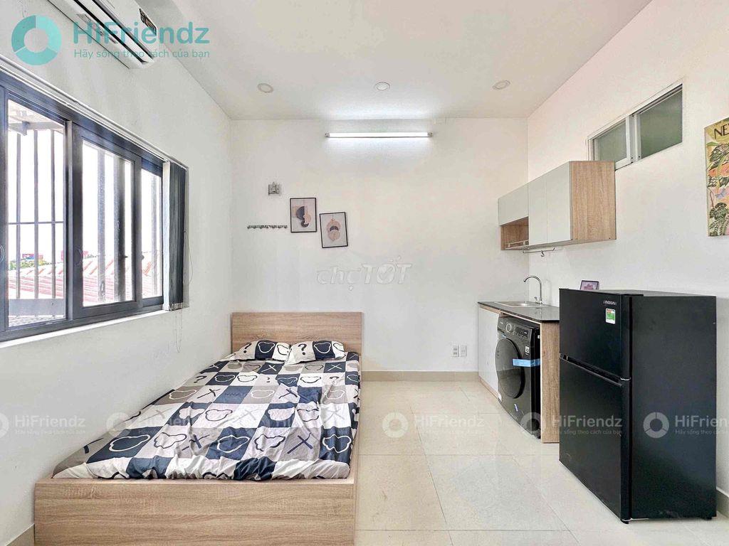 Studio cửa sổ lớn máy giặt riêng - 2