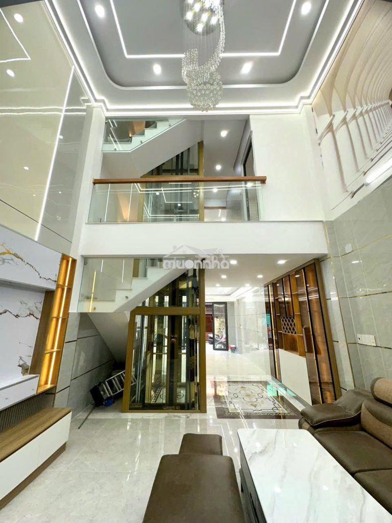 Nhà đẹp thang máy 450kg hương lộ 2 - 4