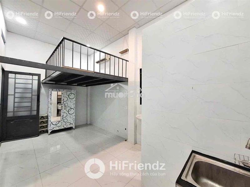 Phòng trọ giá rẻ full nội thất gác cao free xe - gần đại học mở