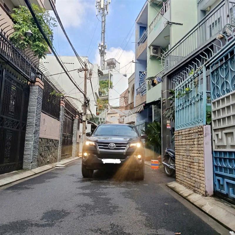 Nhà đẹp hẻm xe hơi bán gấp - 4t x 54m2 thông ra đường nguyễn văn đậu