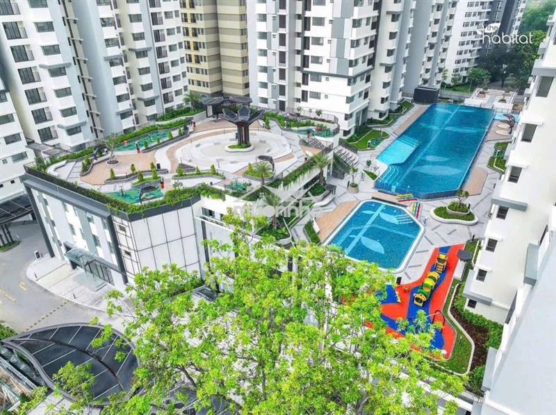 Cho thuê căn hộ 2pn2wc có máy lạnh, habitat gđ3