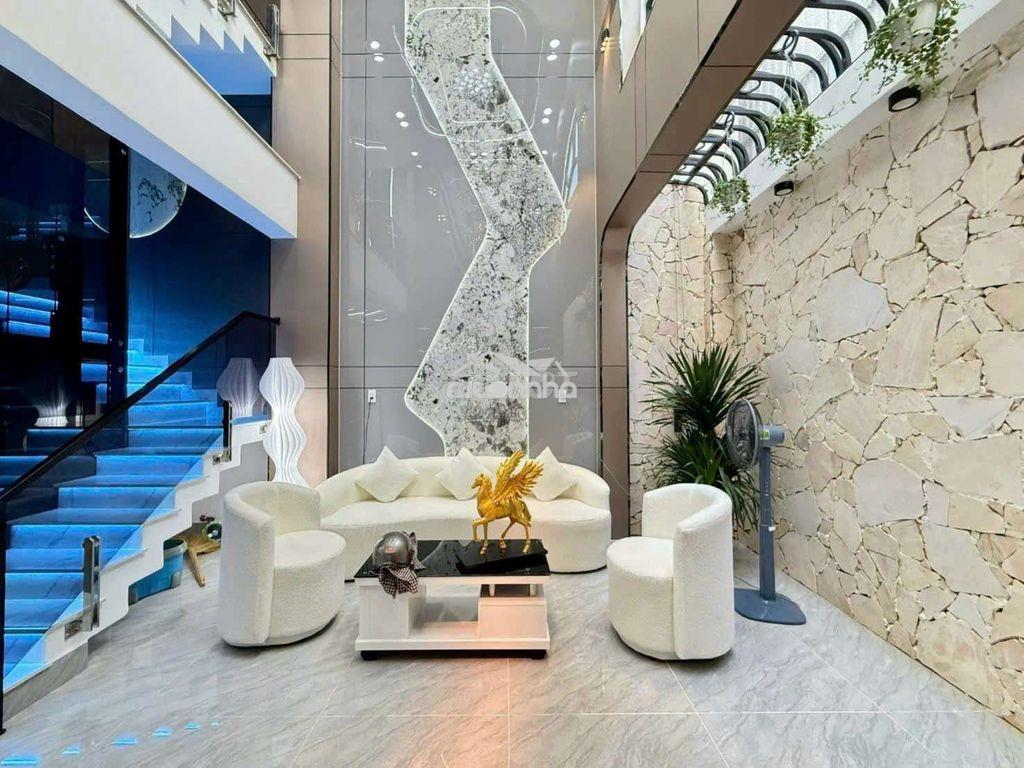 Siêu phẩm luxury ngang 5m có thang máy dương thị mười - 4
