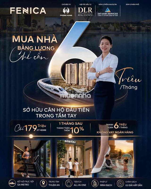 Thanh toán 179tr sở hữu căn hộ 4 mặt tiền đường, đối diện metro số 1