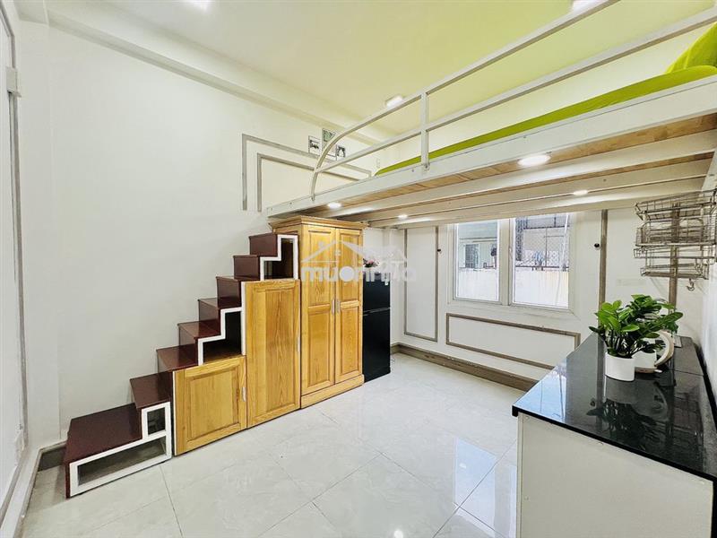 Gác lửng tiện nghi, thoáng mát 500m tới đh văn hiến tân phú