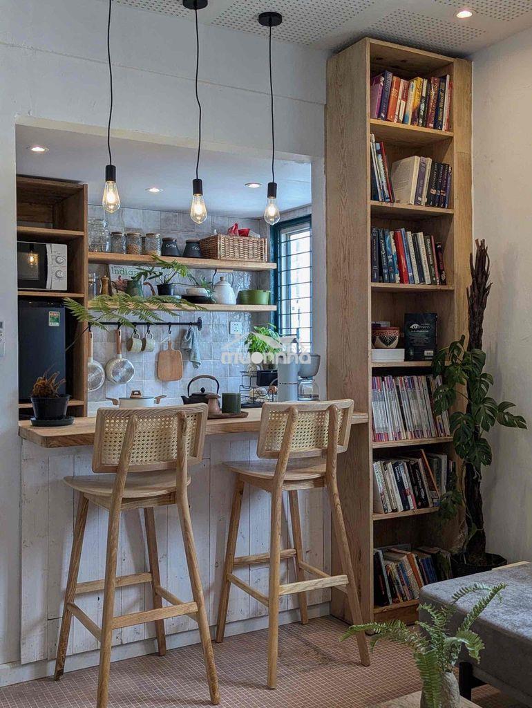 Cho thuê căn hộ q1 - mặt tiền hai bà trưng - rộng (60m2) - full nt - 4