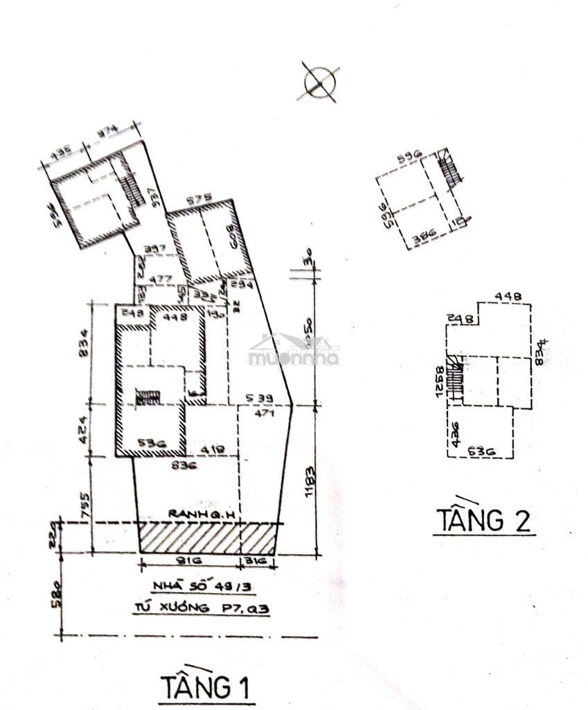 Biệt thự trung tâm quận 3 – có giấy phép xây dựng. 49c tú xương, q3 - 3