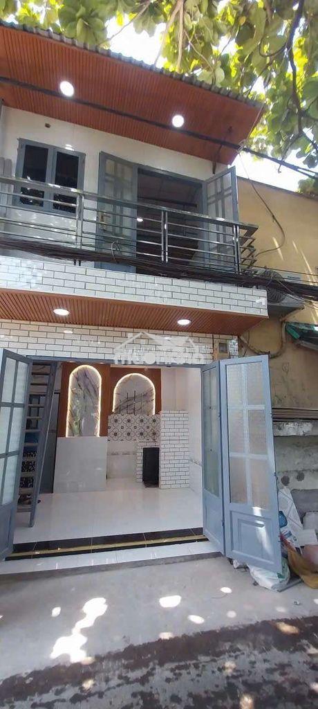 Nhà bán mặt tiền hẻm 6m - quốc lộ 50 bình hưng - 2tầng - 2pn  - 4