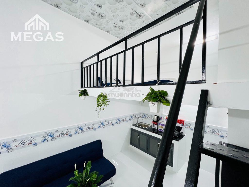 Căn hộ gác cao_máy lạnh_ban công_ngay nguyễn văn quá_chợ cầu tô ký - 4