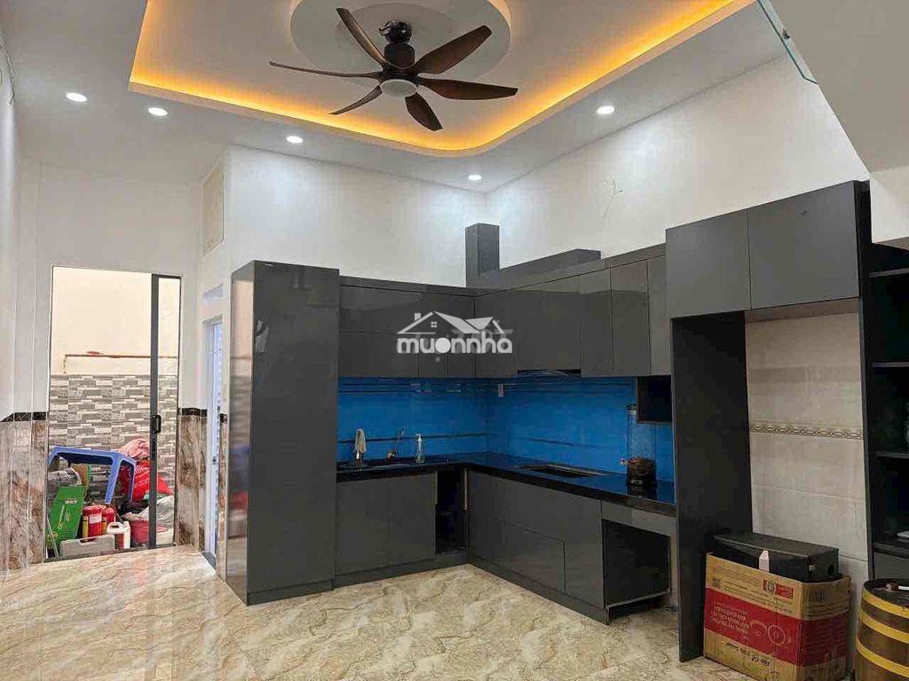 Cho thuê nhà mtnb khu tên lửa dt 4x20 xd 3,5 tấm , có nội thất . giá21 - 2