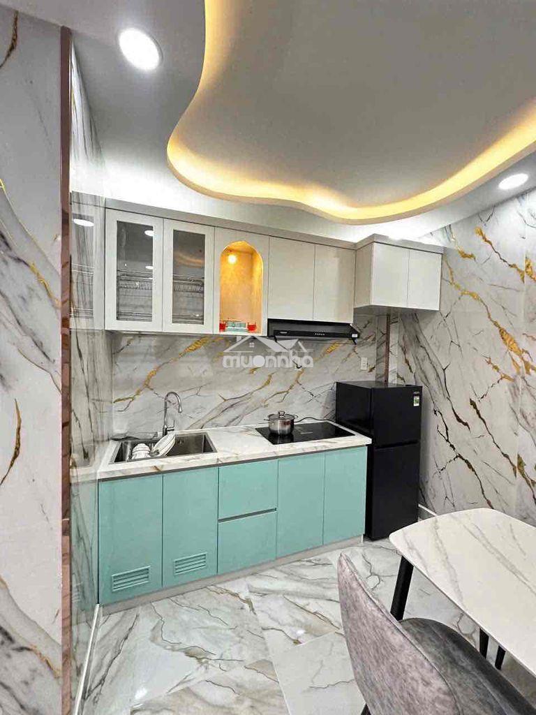 Hẻm xe hơi 1 trệt 3 lầu trình bình trọng quận 5 - giáp quận 1 sổ riêng - 3
