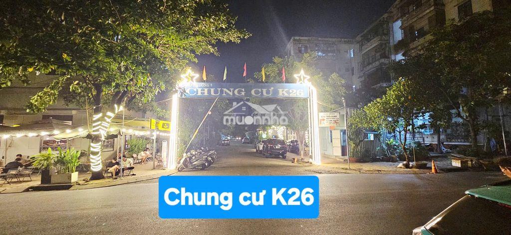 Bán căn hộ trệt chng cư k26 - 2