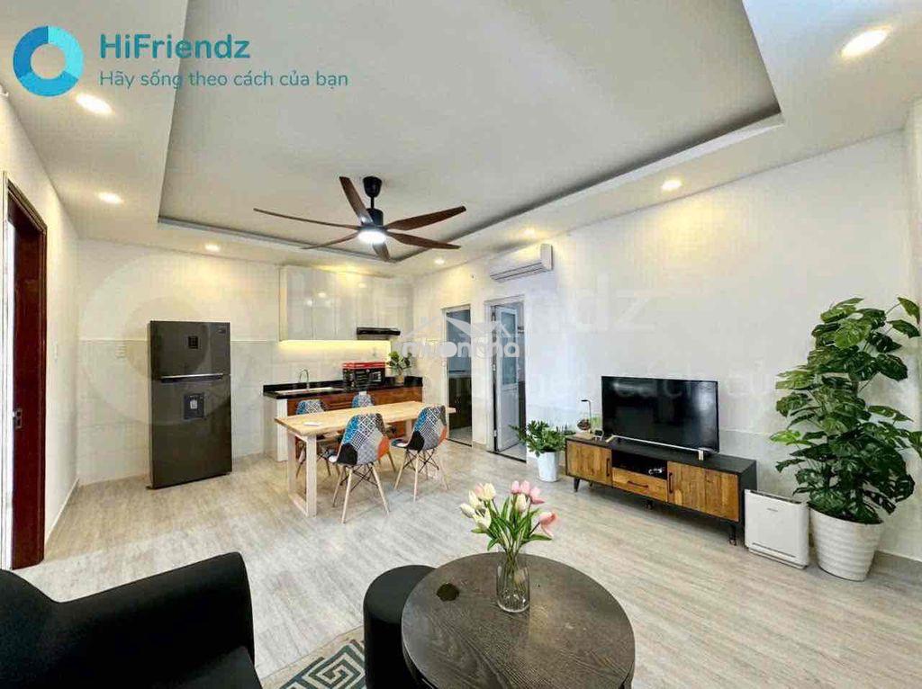 Căn hộ 2pn full nội thất  - thiết kế hiện đại - đường trần não - 4