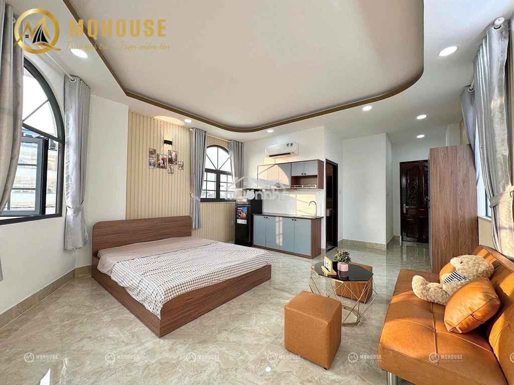 Studio ban công rộng 40m2 | view thoáng | ngay ngã tư xã - 2