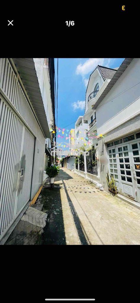 Nhà 3 tầng 52m2 hẻm xe hơi sát mặt tiền dân trí cao chủ đi định cư