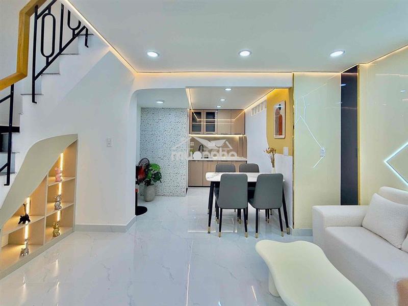 Nhà 3 tầng hẻm 6m 76m2 sử dụng chính chủ bán gửi 60tr hoa hồng
