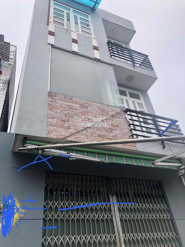 Cho thuê nhà đường cầu xéo 4 x15 đúc 3 tấm giá
