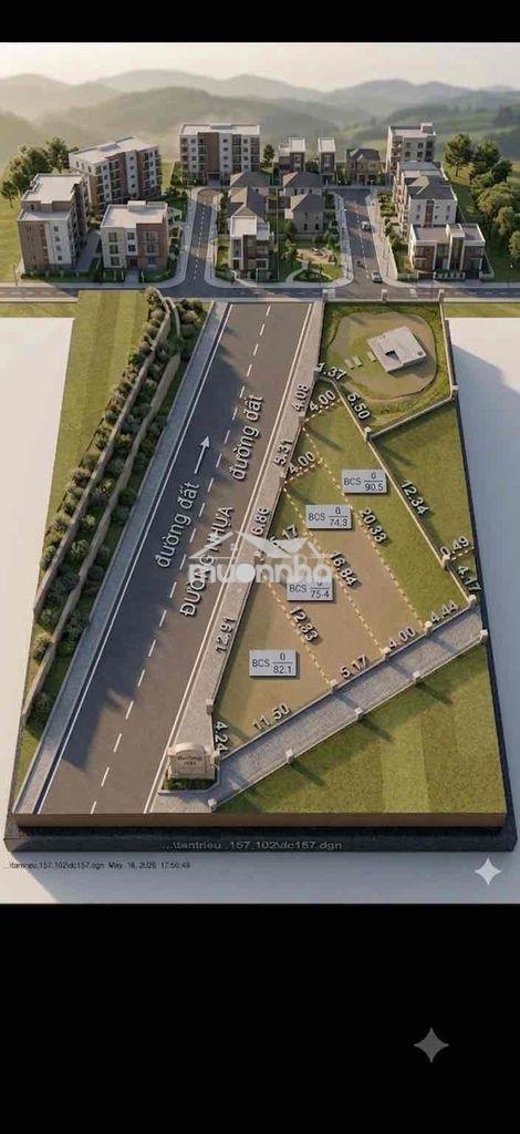 Bán đất mặt tiền hồ hoà phường tân phong - 2