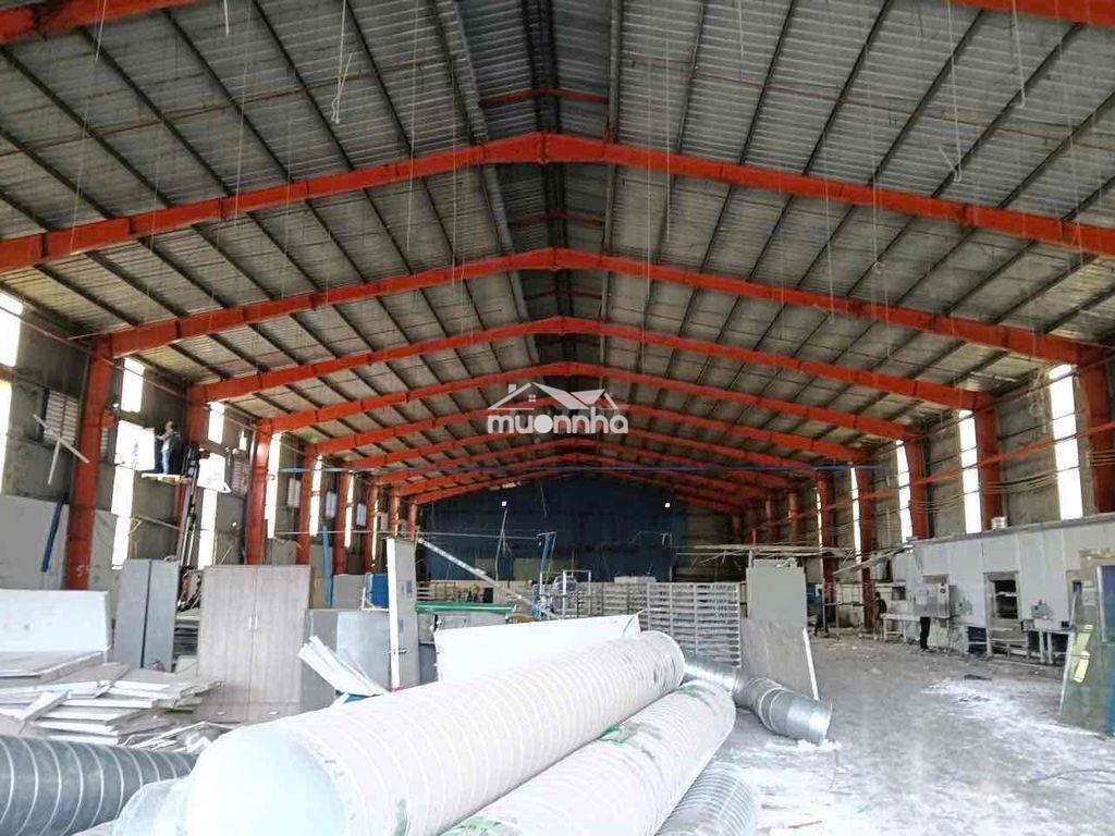 Cho thuê 2000m xưởng bến cát - 4