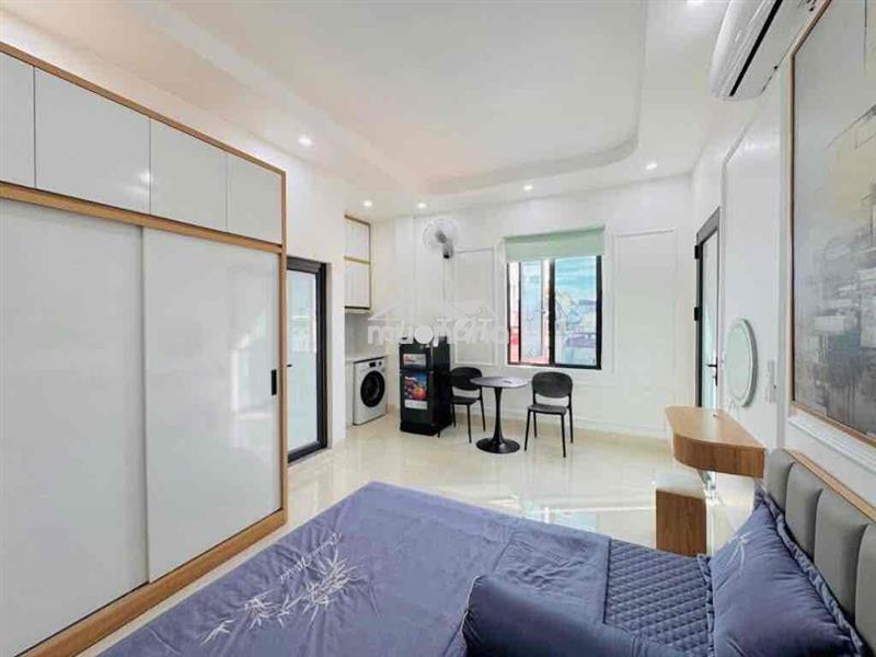Studio full nội thất – máy giặt riêng – nhà mới đẹp