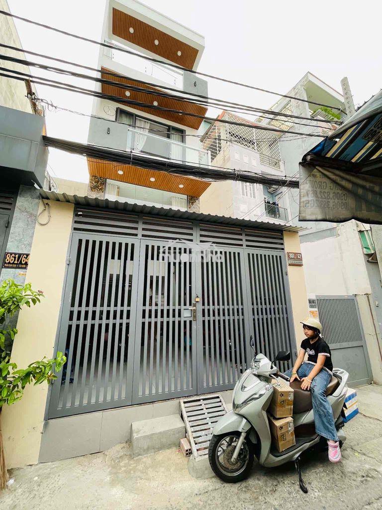 Nhà cho thuê nguyên căn hẽm 861 trần xuân soạn